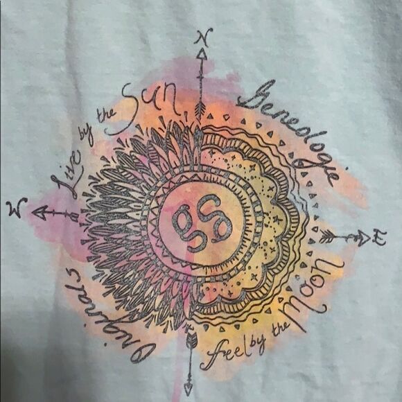 Genealogie sleeveless tee- size S - Picture 2 of 6